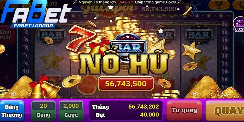 Tỷ lệ RTP các tựa game tại nổ hũ đổi thưởng FABET cực kỳ cao 